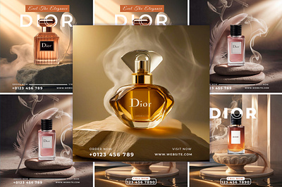 Perfume Social Media Post Design. dior dior perfume dior perfume social media perfume post design social media social media post design