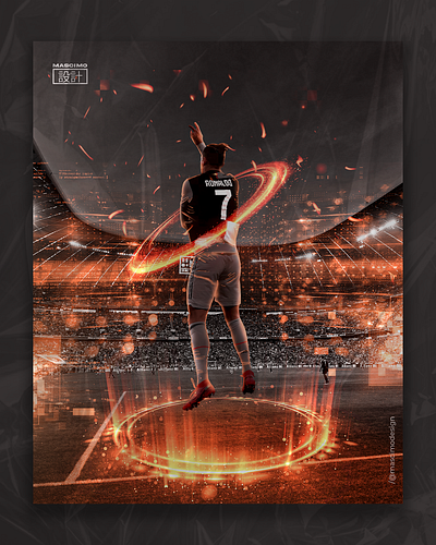 CR7 - SIUUU ART art cr7 designer graphic design soccer