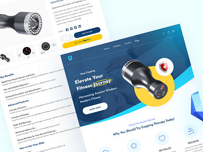 Health Care Website UI/UX Design cuppingtherapy electriccupping figma healthcare landing medicalwebsite ui uiux userexperience userinterface ux webdesign webpage websitedesign