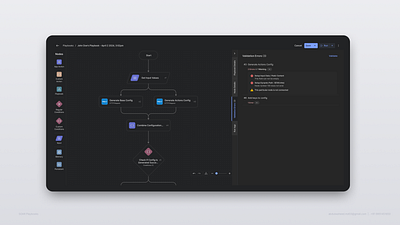 Playbooks canvas cybersecurity design system error flow chart form playbooks soar ui ux design webapp