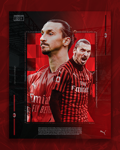 Zlatan Ibrahimović | Art art design graphic design zlatan ibrahimović