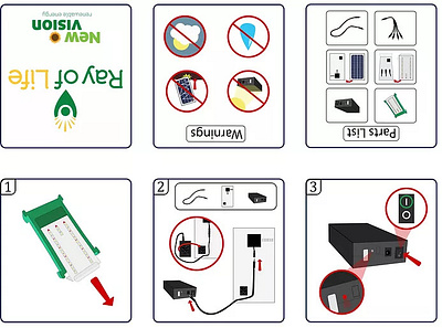 Ray of Life Instructional Pamplet