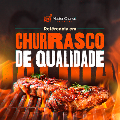 Barbecue Social Media graphic design