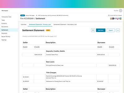 Settlement MVP, Endpoint fintech product design