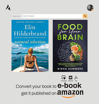 ads akinkunmi babatunde amazon books amazon publish atla atla design and tech cover design designed e book e book design e book to amazon food from your brain get you e book to amazon hilderbrand