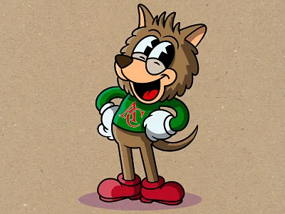 Company mascot branding cartoon character design illustration logo mascot rubber hose t shirt