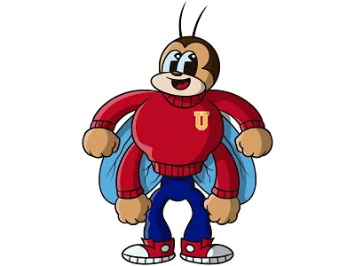 Mascot for children's event. branding cartoon character design illustration logo mascot rubber hose t shirt