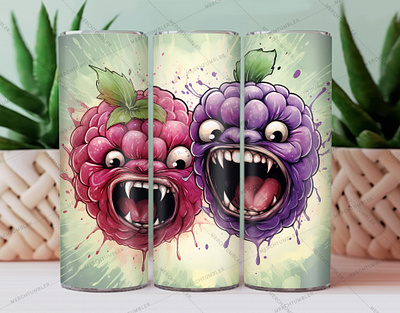 Angry Blackberry Skinny Tumbler Wrap angry tumbler blackberry art color image comi tumbler custom design art custom tumbler design fruits tumbler funny tumbler illustration photography skinny tumbler sublimation tumbler sublimation tumbler warp vector art waterslide tumbler