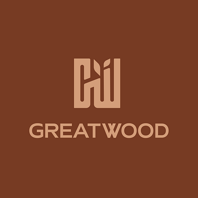 GREAT WOOD | LOGO & BRAND branding graphic design logo