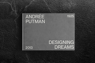 ANDREE PUTMAN book design editorial graphic design