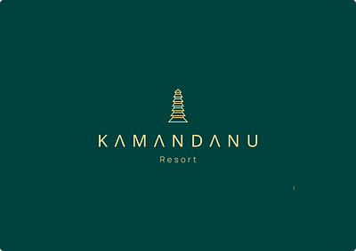 Kamandanu Resort Logo Design brand identity branding brandmark custom letter custom logo custom logo design custom typography design graphic design hotel identity identity designer logo logo mark mark modern logo resort typography vector visual identity