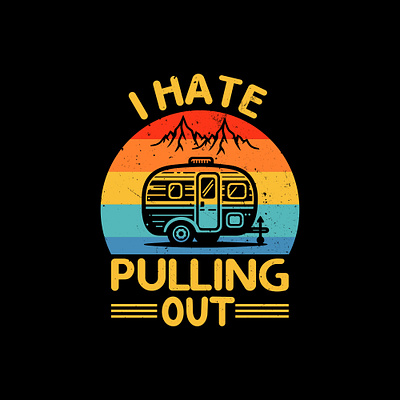 I Hate Pulling Out camping mug design