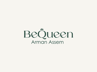 Be Queen type logo branding design graphic design lettering logo type typography