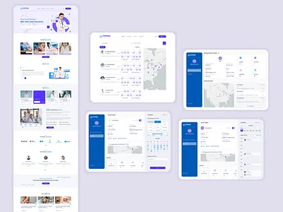 Find Doctor with Healthapp book time with doctor dashboard design find doctor search doctors ui ux website