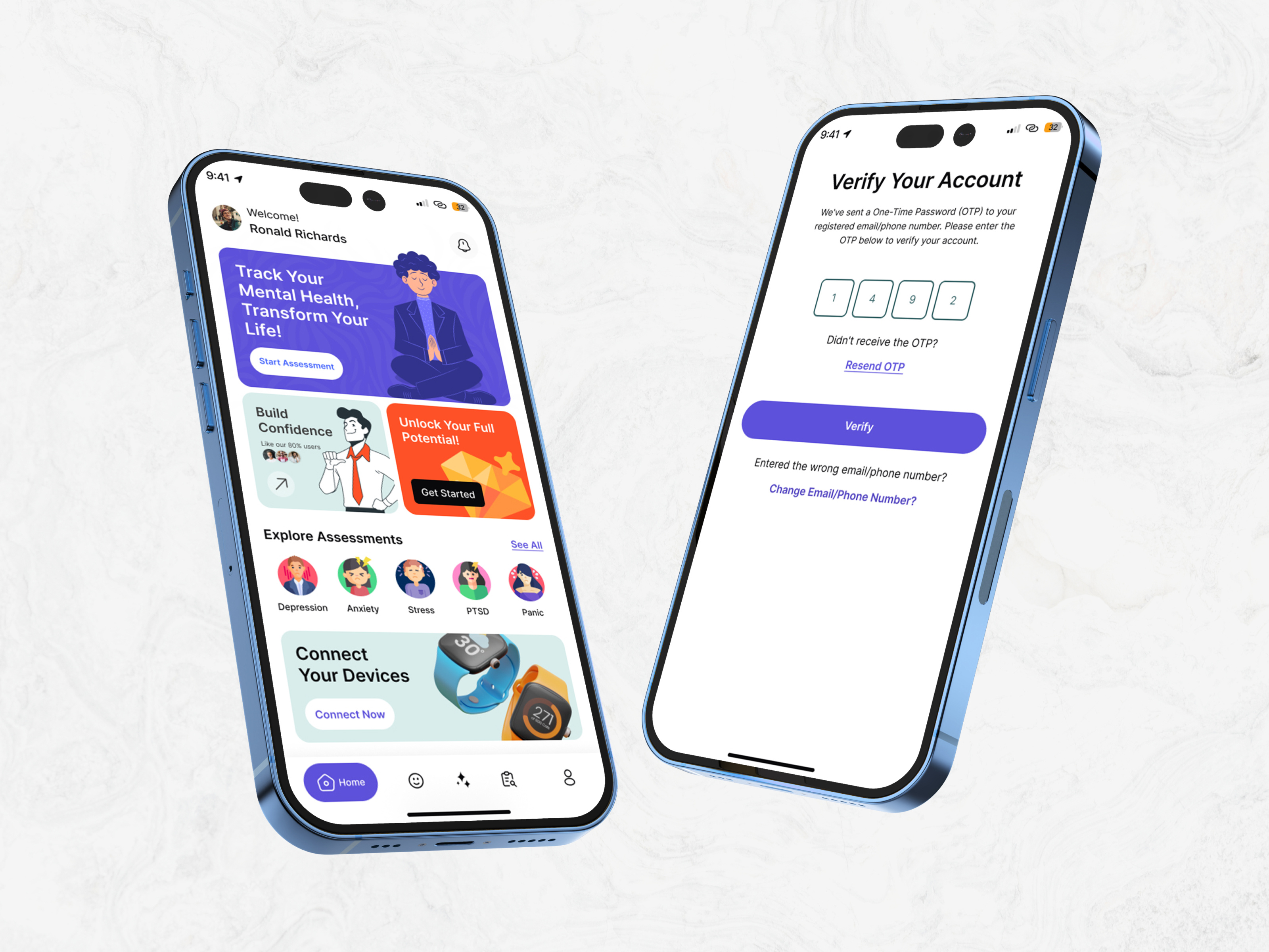 Example of Mobile App UX/UI Design