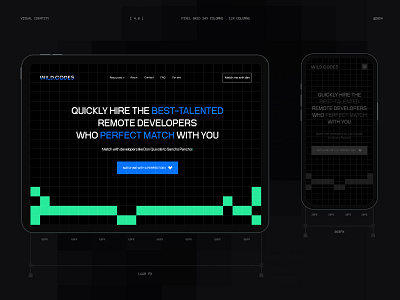 WILD.CODES web design by Serhii Antoniuk for kreyda on Dribbble