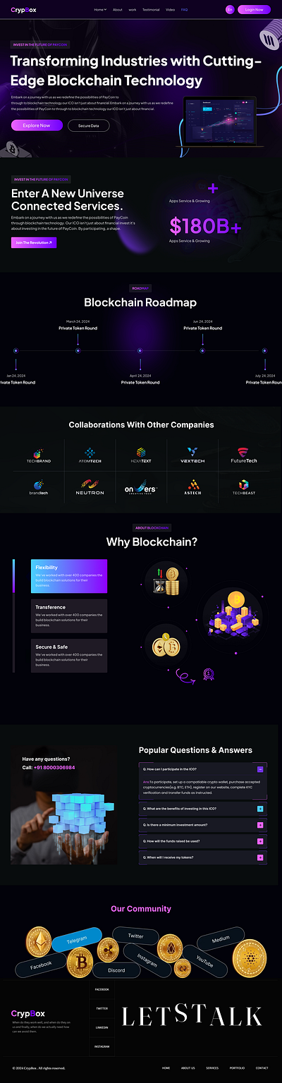 Innovative Blockchain UI/UX Designs for the Future blockchaindesign blockchaindevelopment blockchaingraphics blockchaininnovation blockchaintech blockchainui cryptodesign cryptoui decentralization digitalledger fintechdesign smartcontracts ui web3design