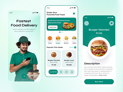 Food delivery - Mobile app antdesk contactlessdelivery delivery efatuix eftear fastdelivery food app food delivery app food delivery service food order fooddelivery foodlovers foodtech mobile app design mobileapp orderfoodonline restaurant restaurantapp userexperience ux