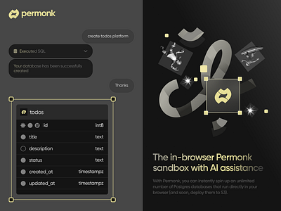 Permonk - design concept ai brand branding browser digital graphic design illustration inspiration logo product ui uidesign uiux