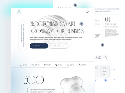 Blockchain Landing Page blockchain blockchain landing page crypto landing page cryptocurrency cryptocurrency landing page design ecosystem landingpage minimal page ui uiux web web3 landing page website design