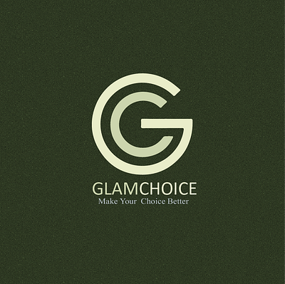 GLAMCHOICE branding graphic design logo