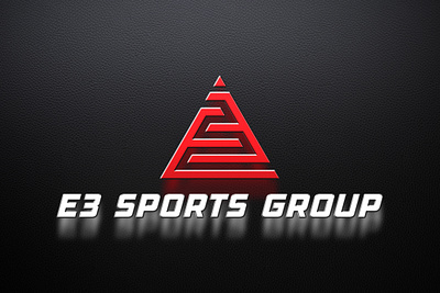 E3 SPORTS GROUP LOGO DESIGN business logo design e3 logo design e3 sports group logo design flat logo graphic designer illustration letter e3 logo design lettering logo logo design logo designer logo maker minimalist logo modern logo modern logo design mz monir new logo outstanding logo sports group logo ui