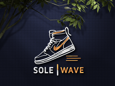 SOLE WAVE branding graphic design logo