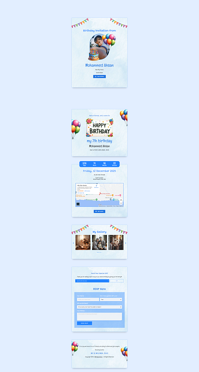 Boy Kids Birthday RSVP Website invitation landing page invitation web kids birthday agency kids birthday brochure kids birthday design kids birthday homepage kids birthday landing page kids birthday organizer kids birthday rsvp website kids birthday website kids birthdya invitation online rsvp website