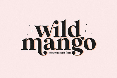 Wild Mango Modern Serif Font bohemian font boho font branding font chic font editorial font font fonts handwritten font handwritten serif font logos magazine modern font serif font swashes