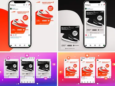 Shoes Social Media Post Design 01 By Limpid Gfx advertising behance brand design dribble graphic design graphic designer limpid gfx post design product design shoes shoes social media post sneaker trending visual identity