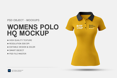 Women's Polo HQ Mockup clean