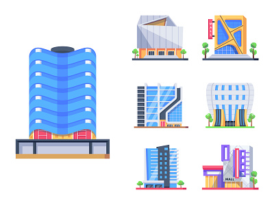 Shopping Mall Icons building city commercial icon design icon set icons isometric isometric icons mall plaza retail shop shopping center shopping mall shopping plaza skyscraper store storefront vector vector graphics