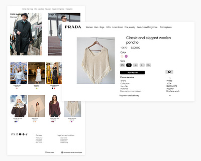 Clothing Website Design clothing website ecommerce website fashion trend figma landing page uiux website re design