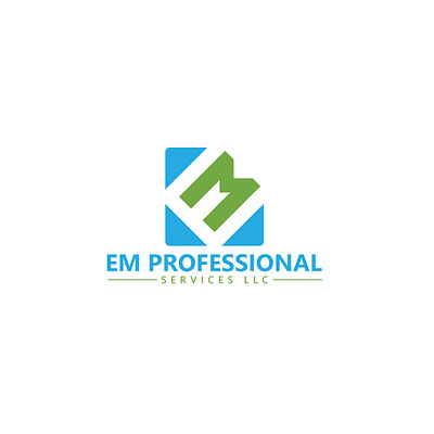 EM Logo Design ai branding em em logo logo unique