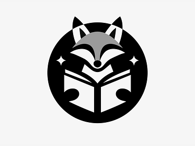 LOGO - FOX animals book branding clever design fox graphic design icon identity illustration logo marks read readding smart symbol ui