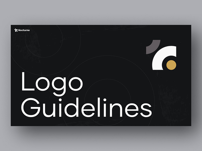 Nocturne ~ Logo Guidlines app branding design graphic design health illustration logo ui ux vector