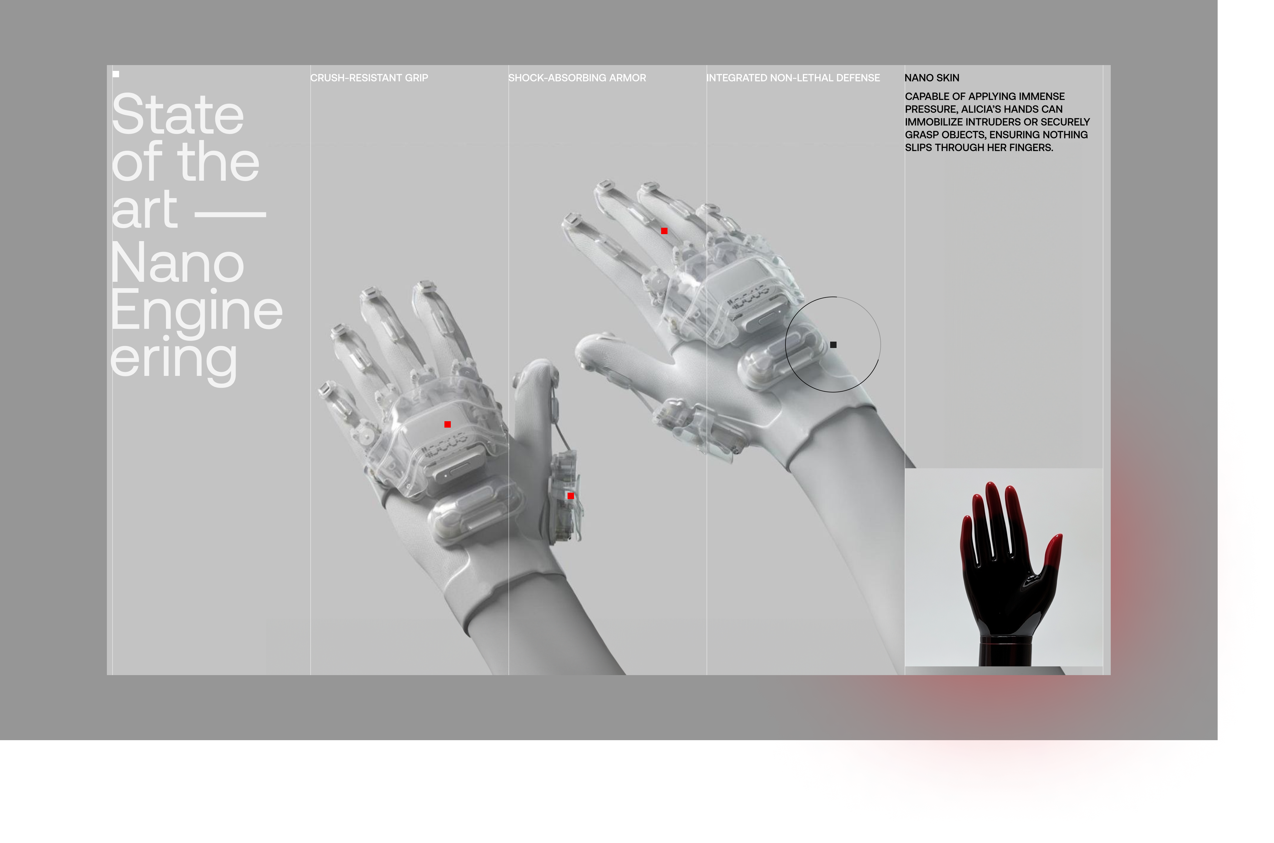 Alicia Projekt design interface ui