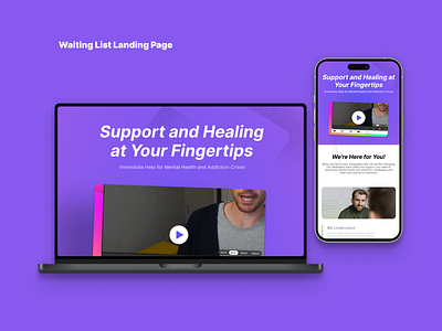 Waiting List Landing Page