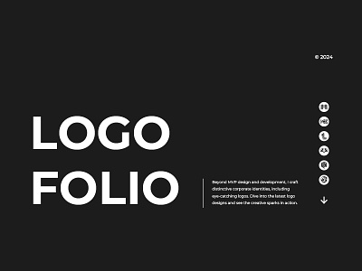 Logofolio branding graphic design logo motion graphics ui