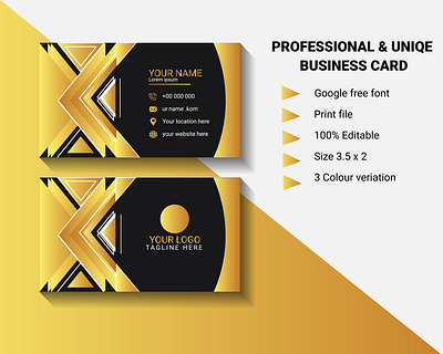 Creative Business card brochure business card card flyer id card illustrator photoshop