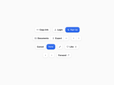 Buttons button buttons dashboard design system figma ui ui components ui elements ui kit uikit web web design website