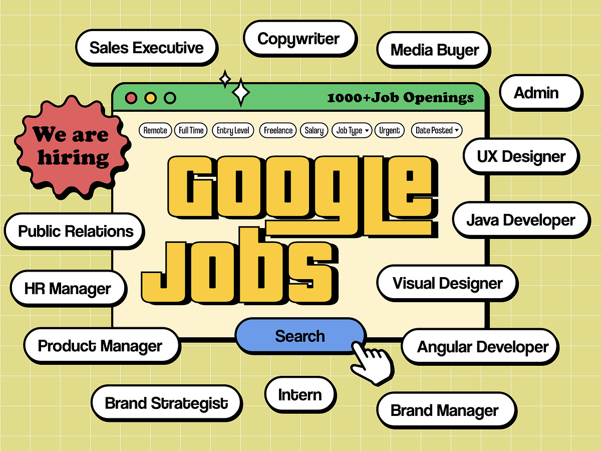 Neubrutalism Google Jobs Image 1