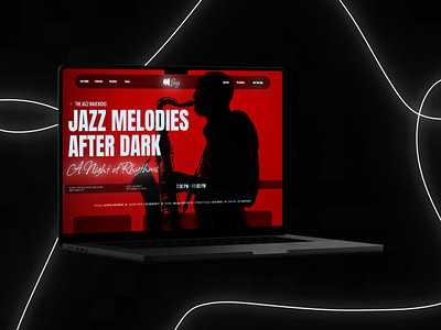 Jazz Up Your Screen: Stunning Website Hero Banner bannerdesign creativeui designinspiration designshowcase designtrends herobanner herosection uidesign uiinspiration uxinspiration webdesign