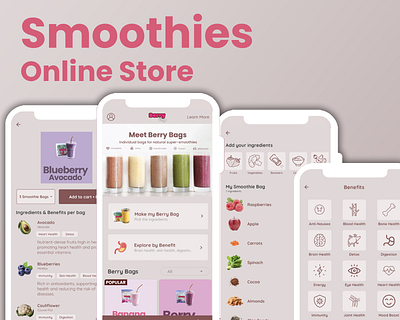 Smoothies eCommerce Store