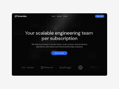 Website Design for StreamOps