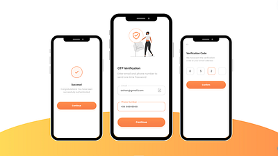 OTP Verification UI ui