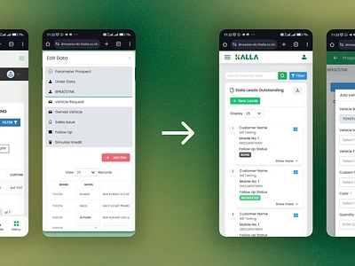 Dealer Management System accessibile application cars data dealer management system intuitive kalla group management mobile redesign sales sales man system toyota usability score user experience user interface