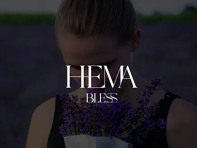 HEMA BLESS | BRAND IDENTITY AND LOGO DESIGN graphic designing hema bless women beauty