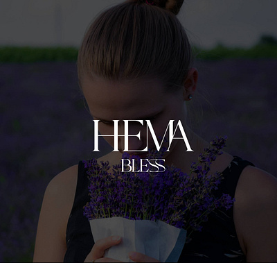 HEMA BLESS | BRAND IDENTITY AND LOGO DESIGN graphic designing hema bless women beauty