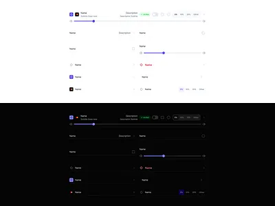 List Component clean component dark design system download figma light minimal remix ui ui kit